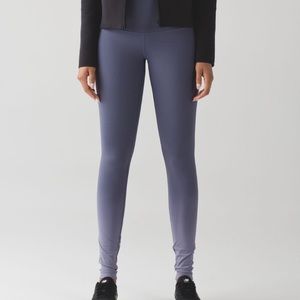 High waisted full length ombré winder unders